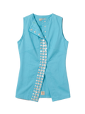 SHELL VEST TURQUOISE 001