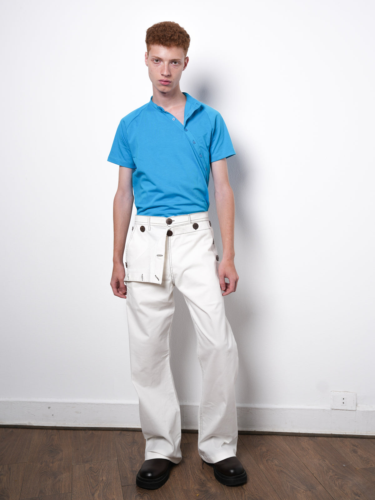 FLARE PANTS OFF WHITE 001