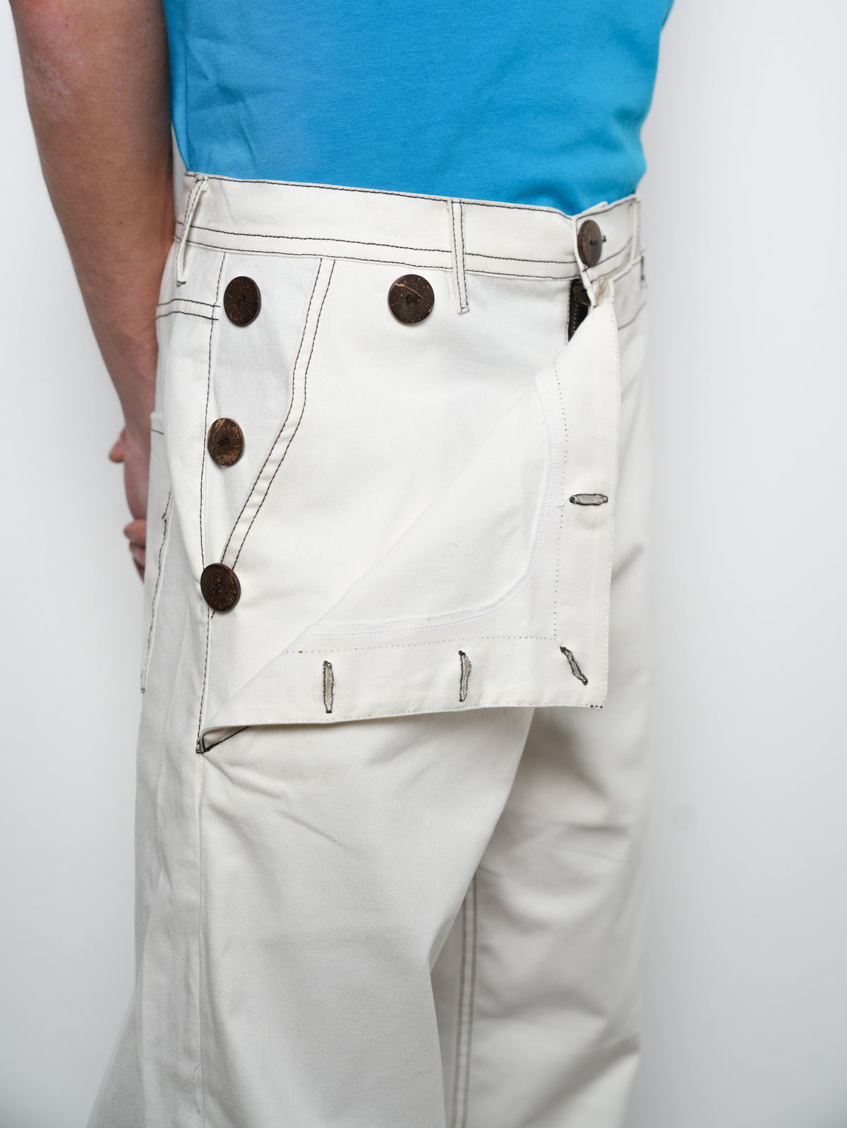FLARE PANTS OFF WHITE 001