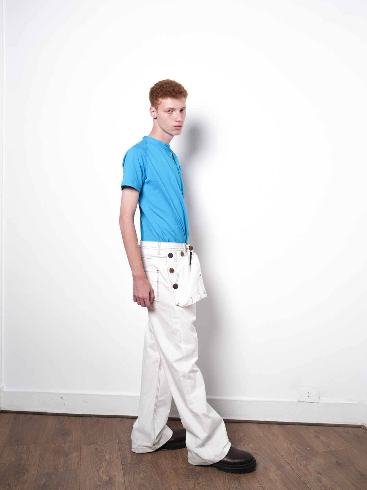 FLARE PANTS OFF WHITE 001