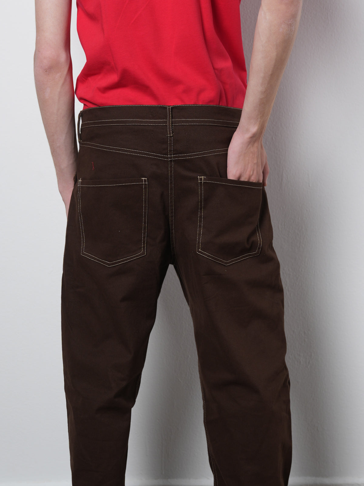 FLARE PANTS BROWN 001