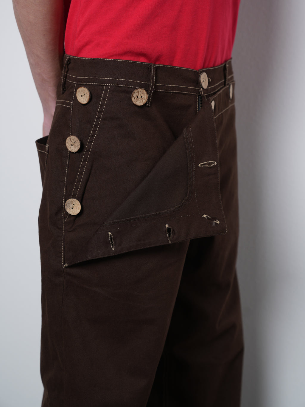 FLARE PANTS BROWN 001
