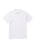 OPEN COLLAR TEE WHITE 001