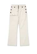FLARE PANTS OFF WHITE 001